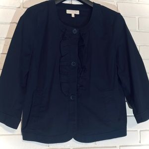 Talbots Lightweight  Navy Blazer Jacket